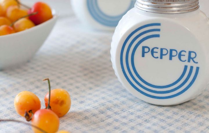 Art Deco salt and pepper shakers