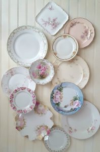 an array of china plates
