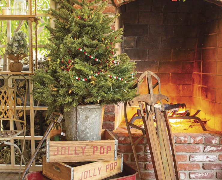 Christmas vignette by fireplacce