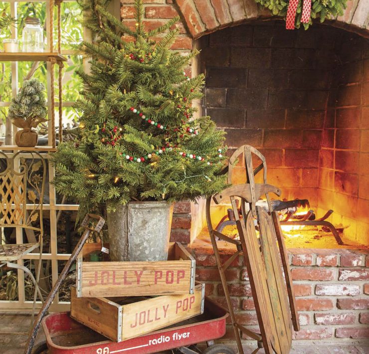 Christmas vignette by fireplacce