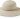 A breathable, paper braid wide-brimmed hat with periwinkle and olive-green detailing is perfect for sunny or cold days.
