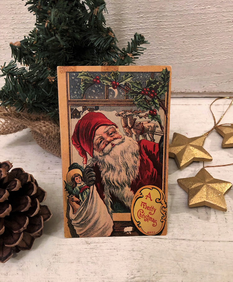 Decorate with Antique Holiday Postcards – Flea Market Finds: Home and ...