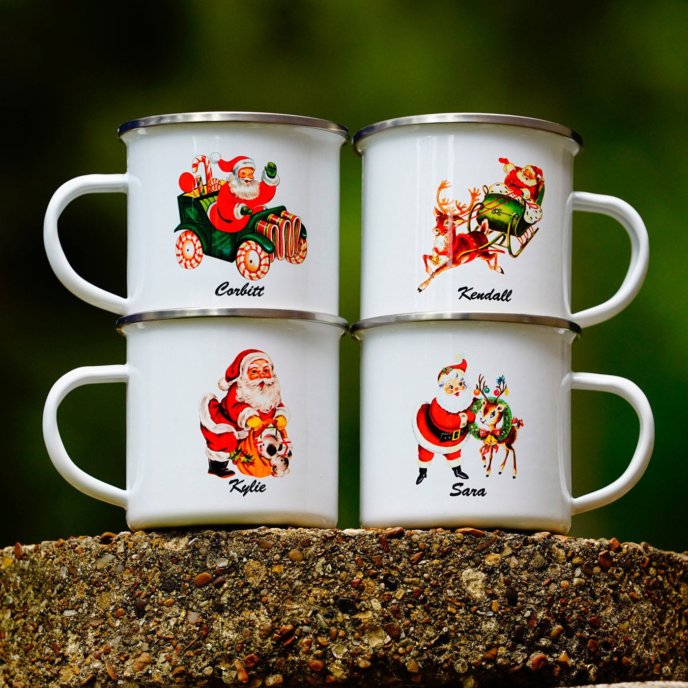 Santa Mugs Are Comin' to Town! – Flea Market Finds: Home and Garden  Decorating Ideas by Expert Interior Decorators