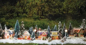 vintage Putz house village