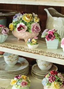 glass flower collection